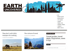 Tablet Screenshot of earthuncovered.com